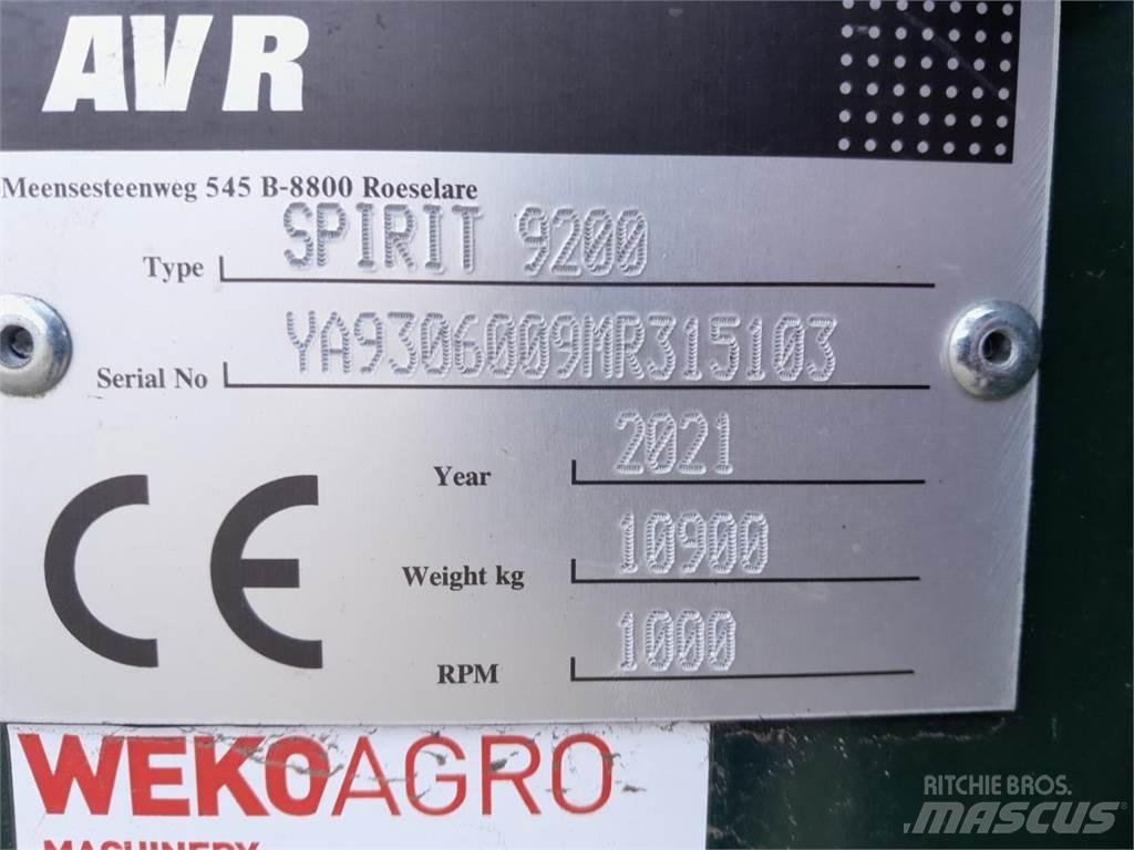 AVR SPIRIT 9200 Картоплезбиральні комбайни