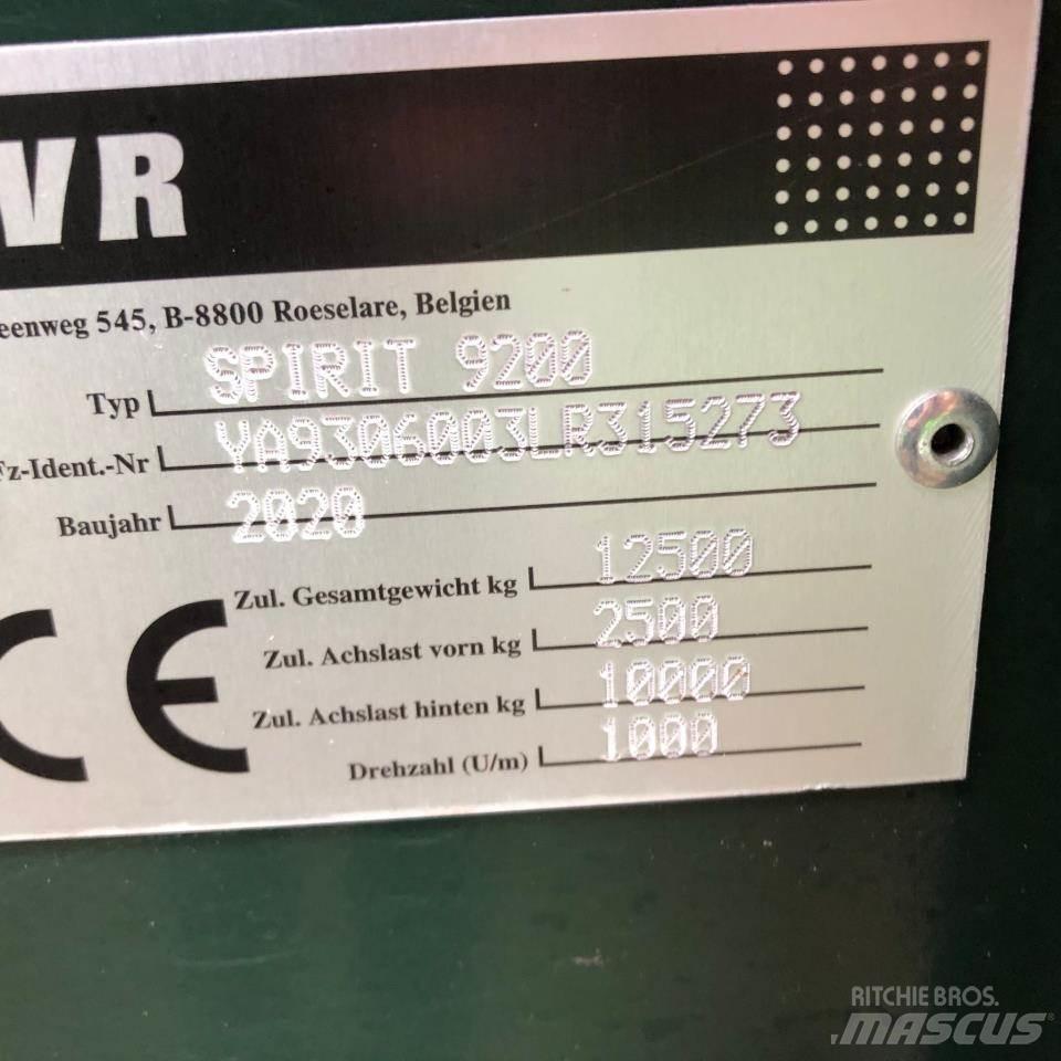 AVR SPIRIT 9200 Картоплезбиральні комбайни