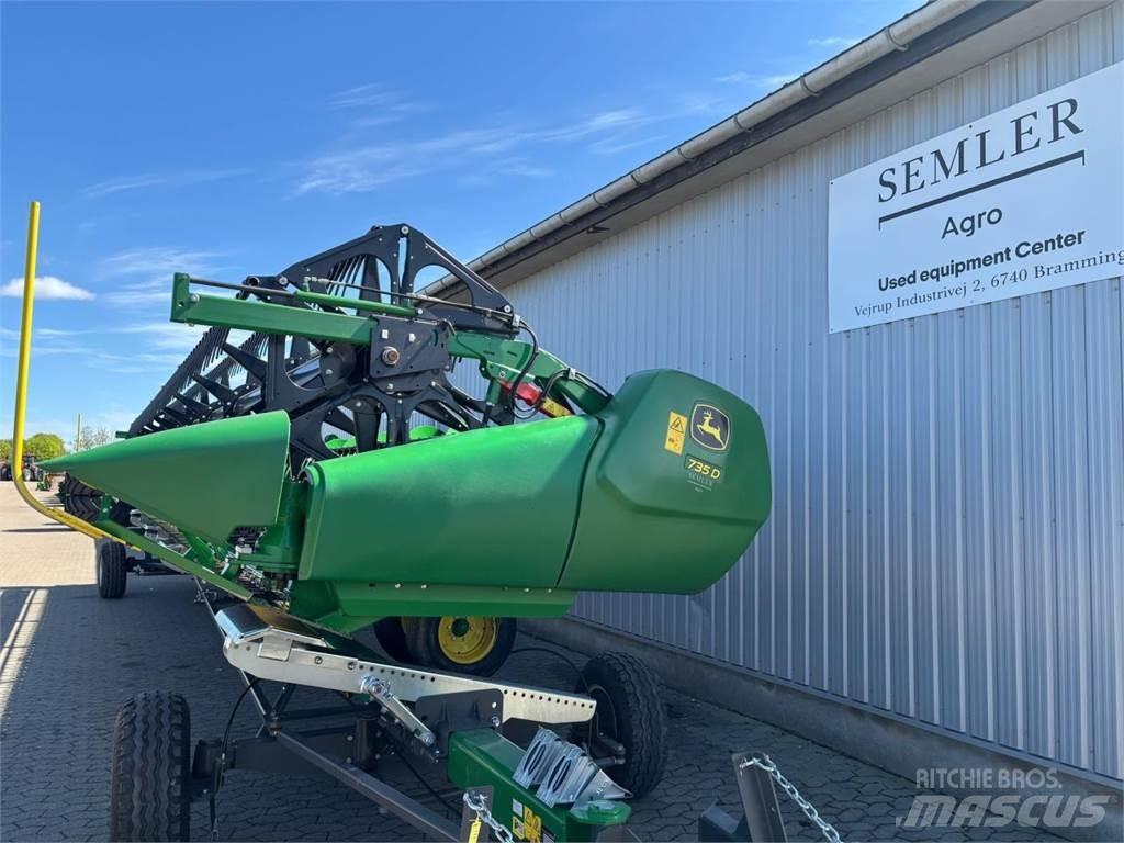 John Deere 735D Жатки