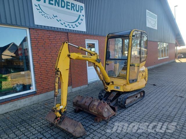 Komatsu PC15R Міні-екскаватори < 7т