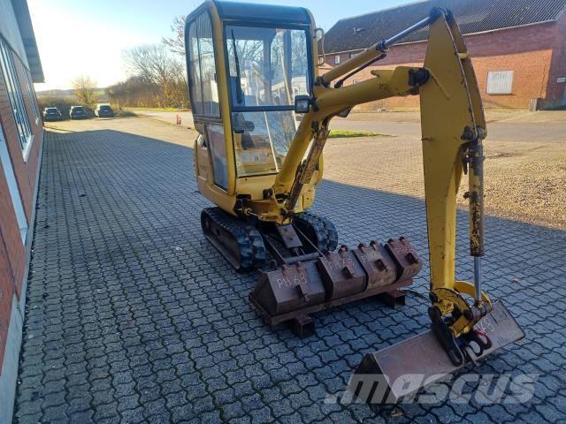 Komatsu PC15R Міні-екскаватори < 7т