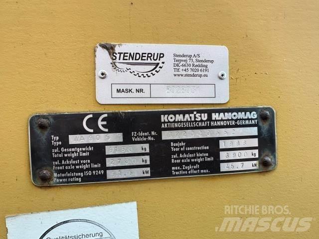 Komatsu WA90 Фронтальні навантажувачі