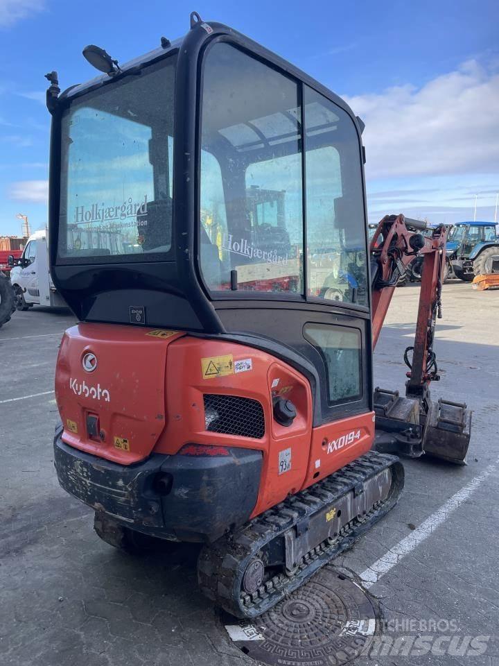 Kubota KX19-4 Міні-екскаватори < 7т