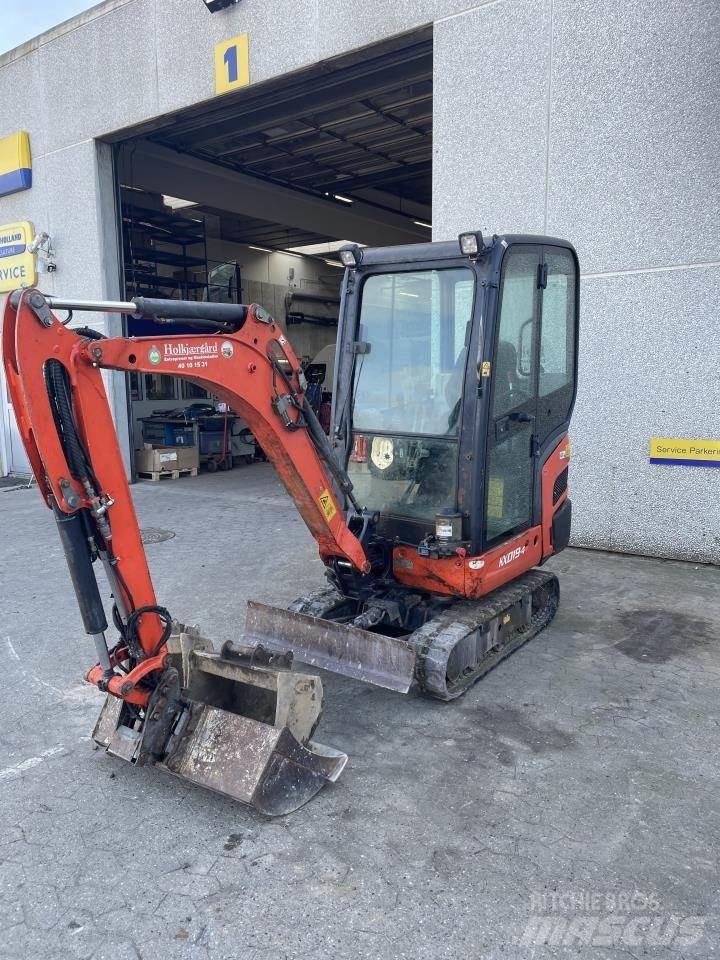 Kubota KX19-4 Міні-екскаватори < 7т