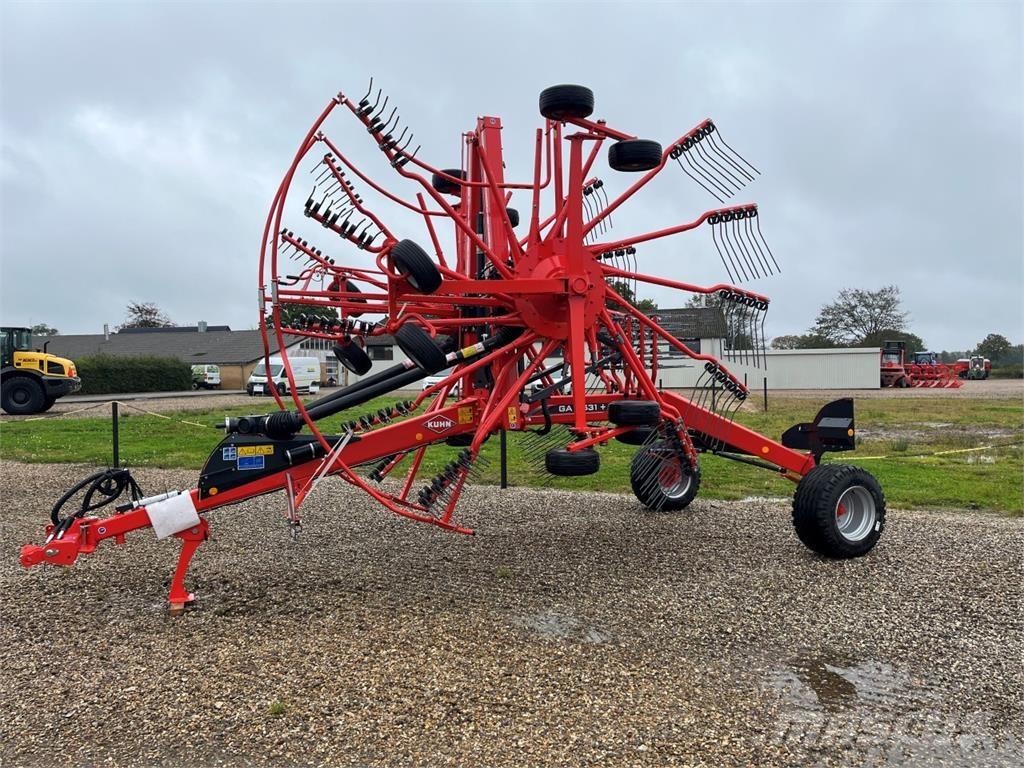 Kuhn GA9531 + Граблі і сінозворушувачі