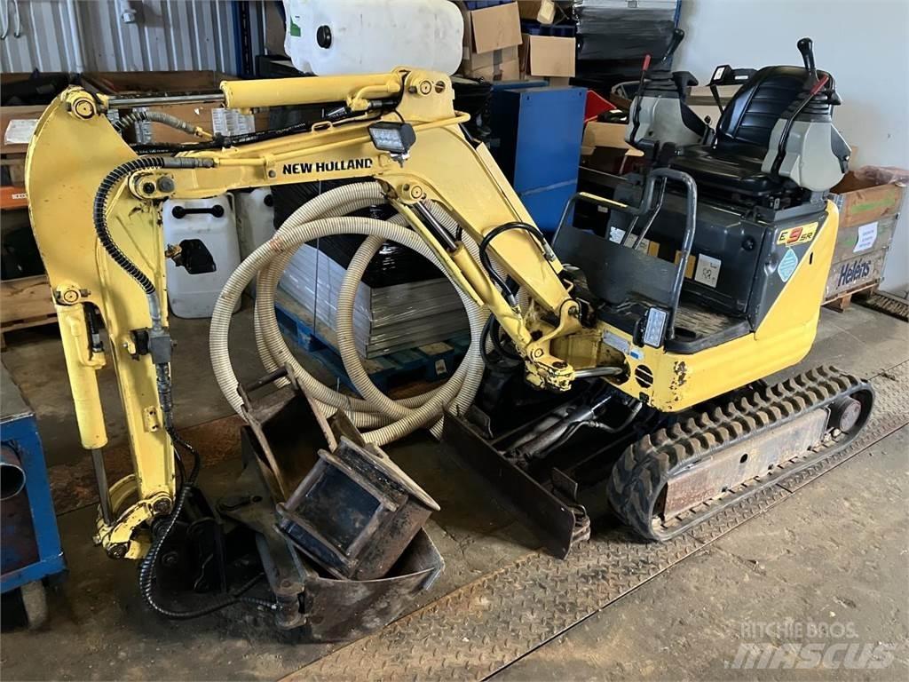 New Holland E09SR Міні-екскаватори < 7т