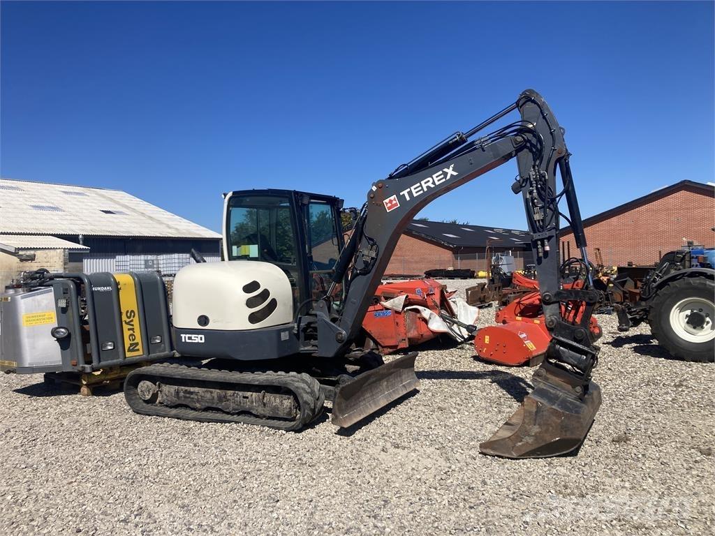 Terex TC50 Міні-екскаватори < 7т