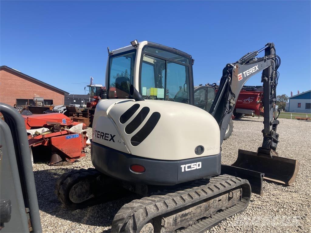 Terex TC50 Міні-екскаватори < 7т
