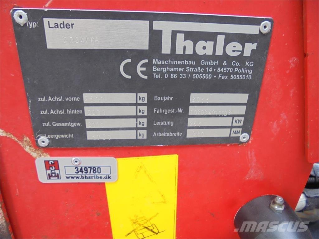 Thaler KA 2034 Малі навантажувачі