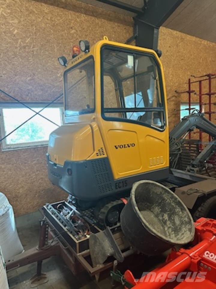 Volvo EC 15 Міні-екскаватори < 7т