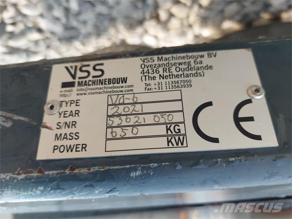  VSS Cappon VD 600 Катки польові