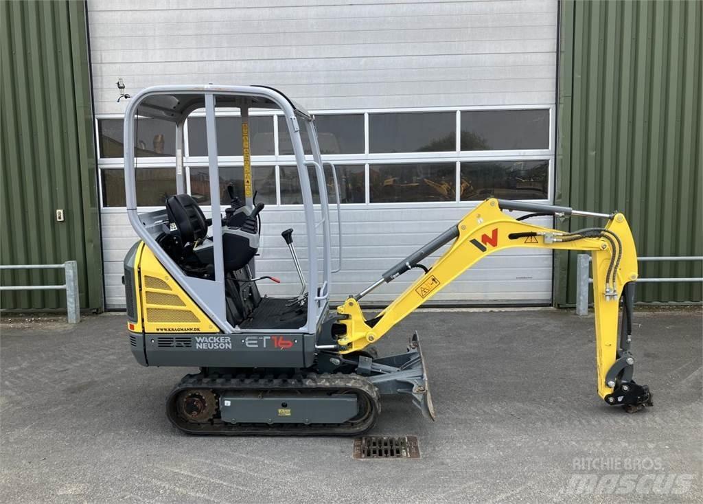 Wacker Neuson ET16 Міні-екскаватори < 7т