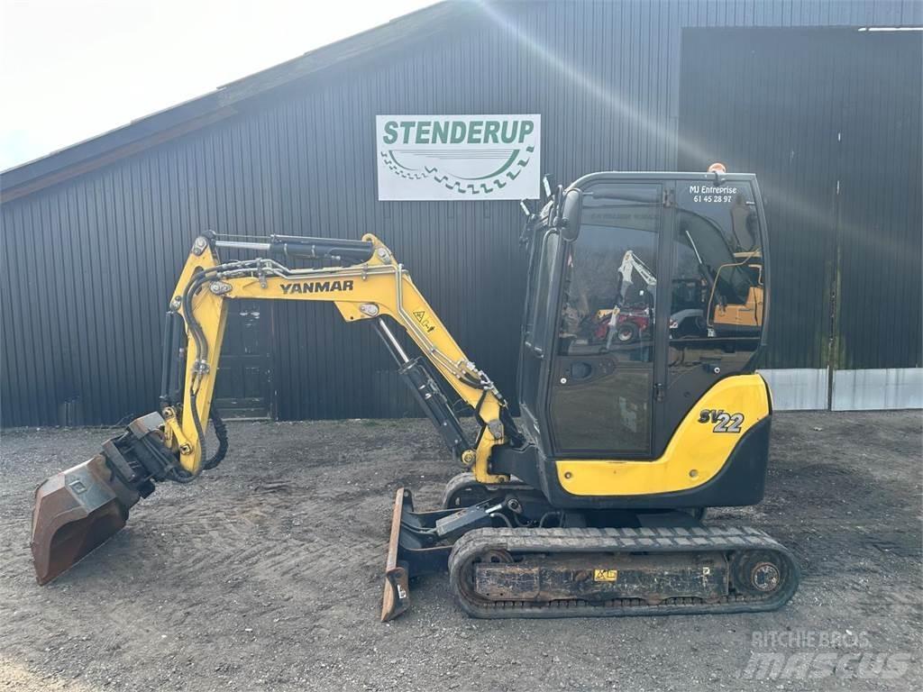 Yanmar SV22 Міні-екскаватори < 7т