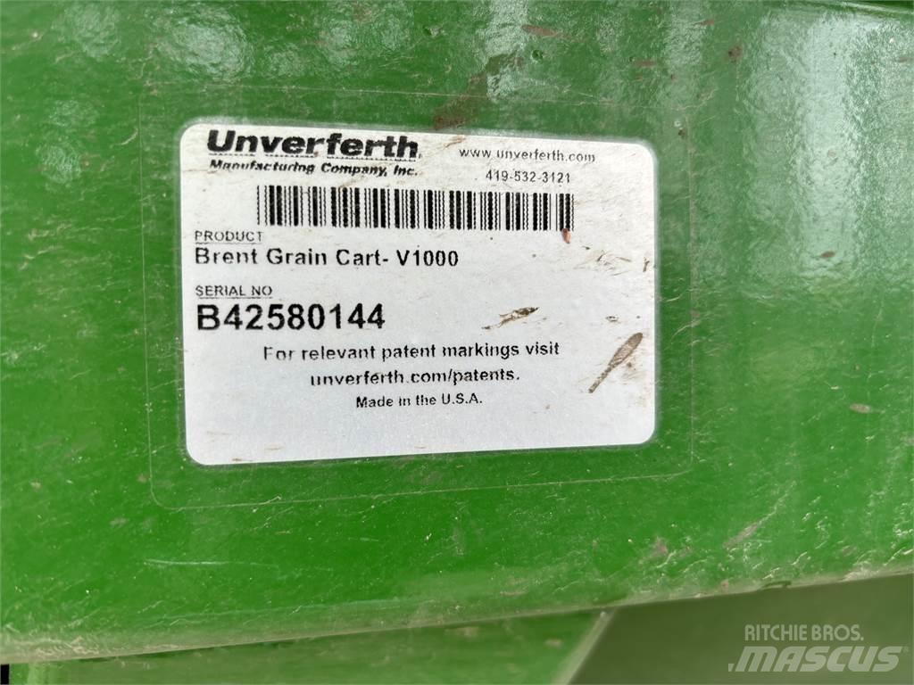 Brent V1000 Причепи перевантажувачі зерна