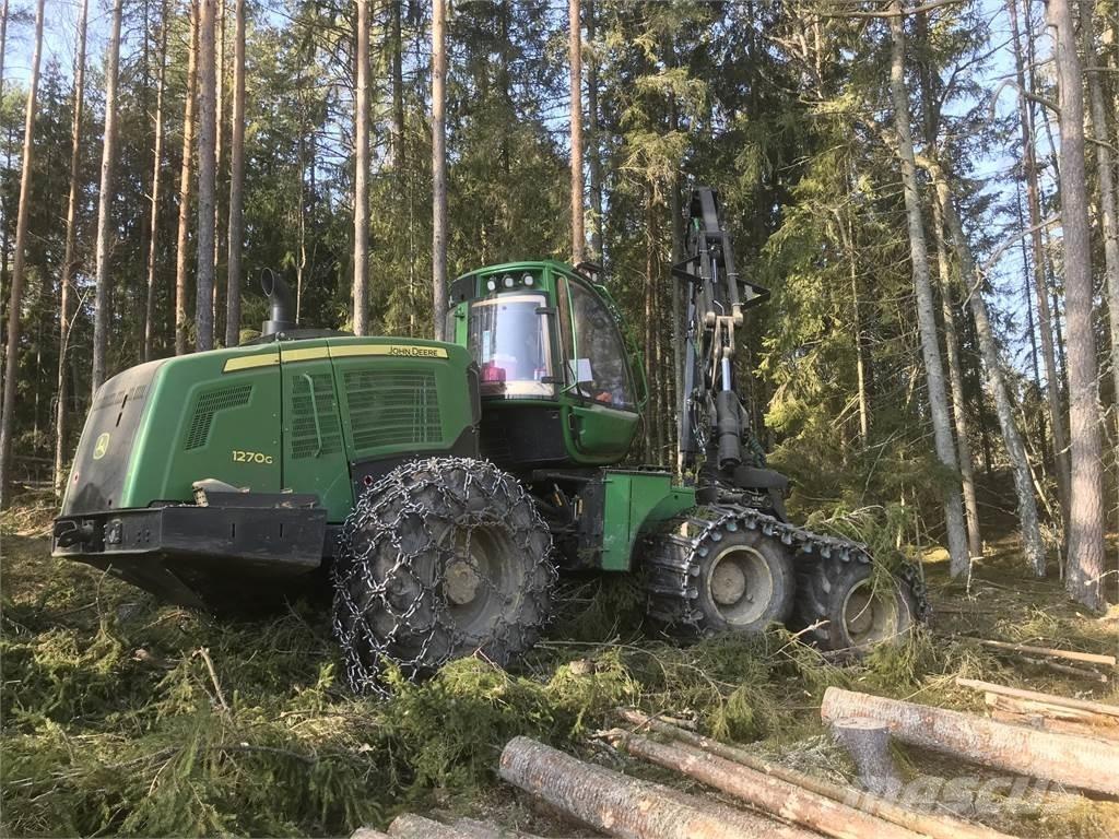 John Deere 1270G Харвестери