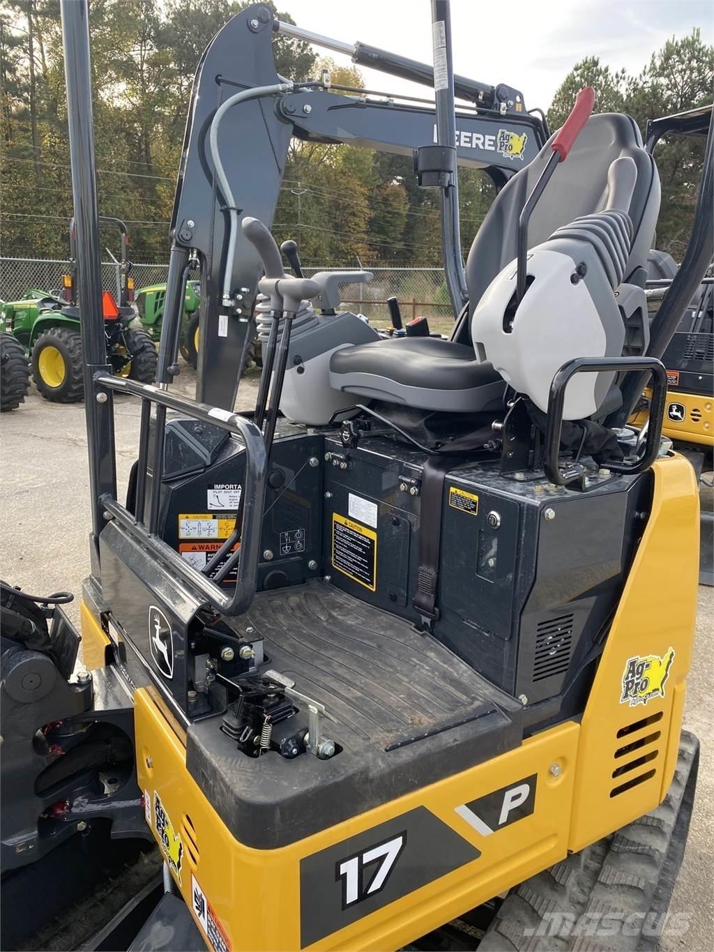 John Deere 17 P Міні-екскаватори < 7т