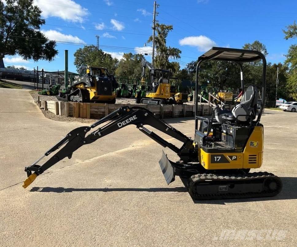 John Deere 17 P Міні-екскаватори < 7т