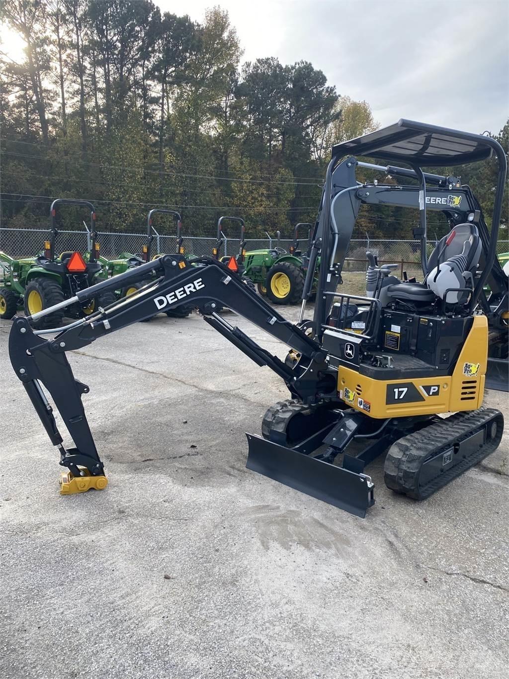 John Deere 17 P Міні-екскаватори < 7т