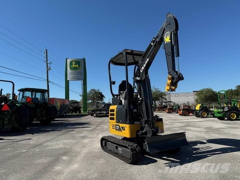 John Deere 17 P Міні-екскаватори < 7т