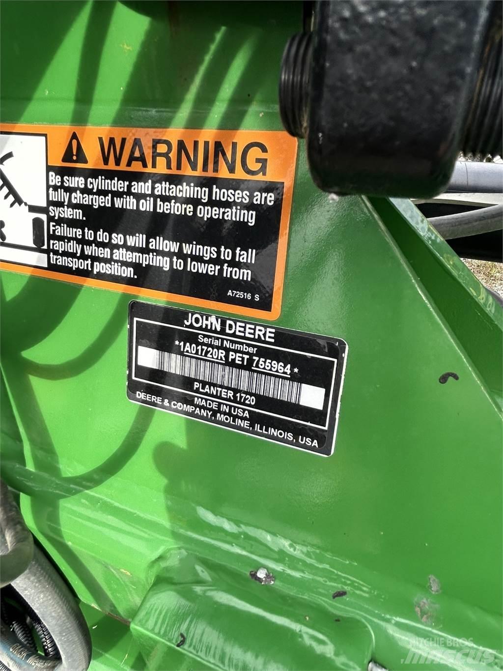 John Deere 1720 Cажалки