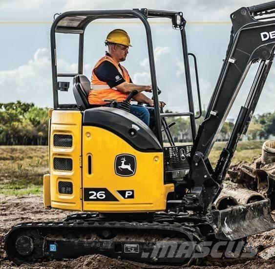 John Deere 26 P Міні-екскаватори < 7т