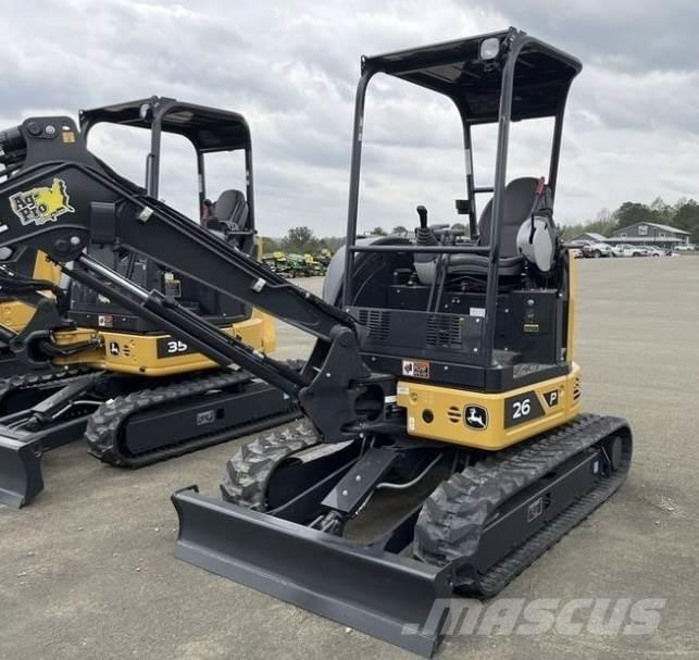 John Deere 26 P Міні-екскаватори < 7т