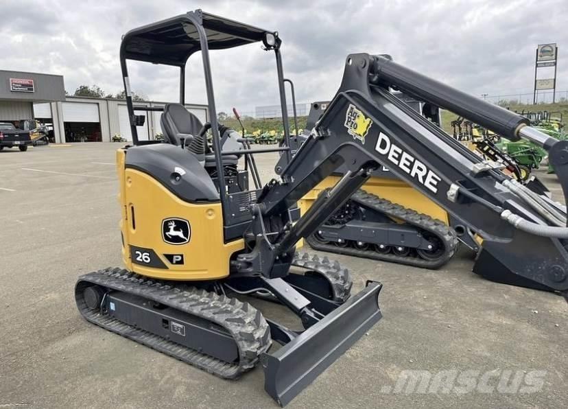 John Deere 26 P Міні-екскаватори < 7т