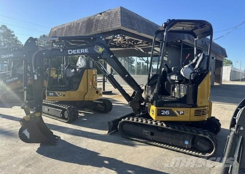 John Deere 26 P Міні-екскаватори < 7т