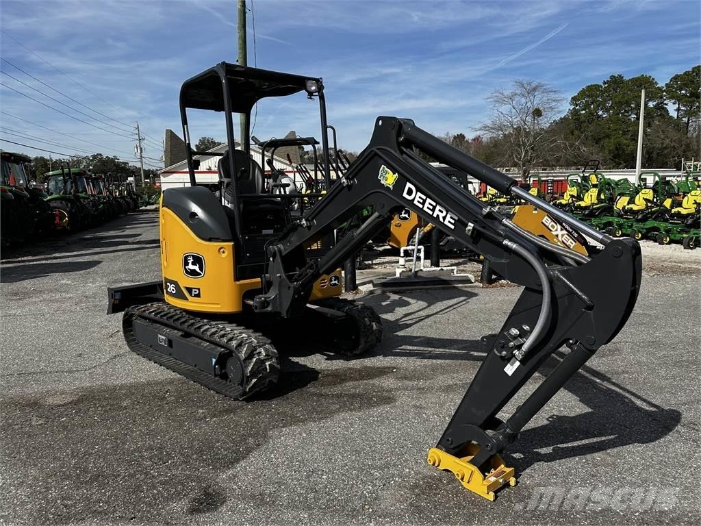 John Deere 26 P Міні-екскаватори < 7т