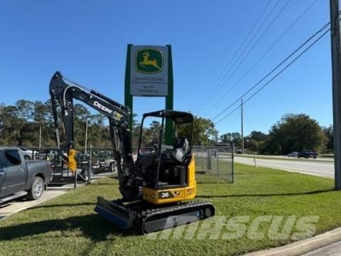 John Deere 26 P Міні-екскаватори < 7т