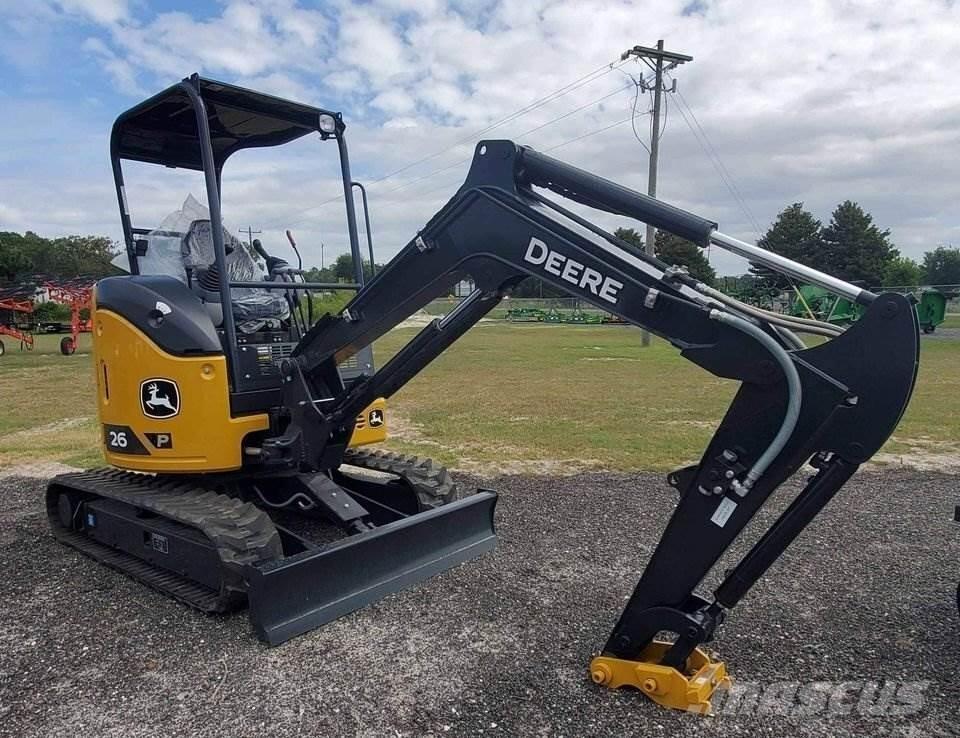 John Deere 26 P Міні-екскаватори < 7т