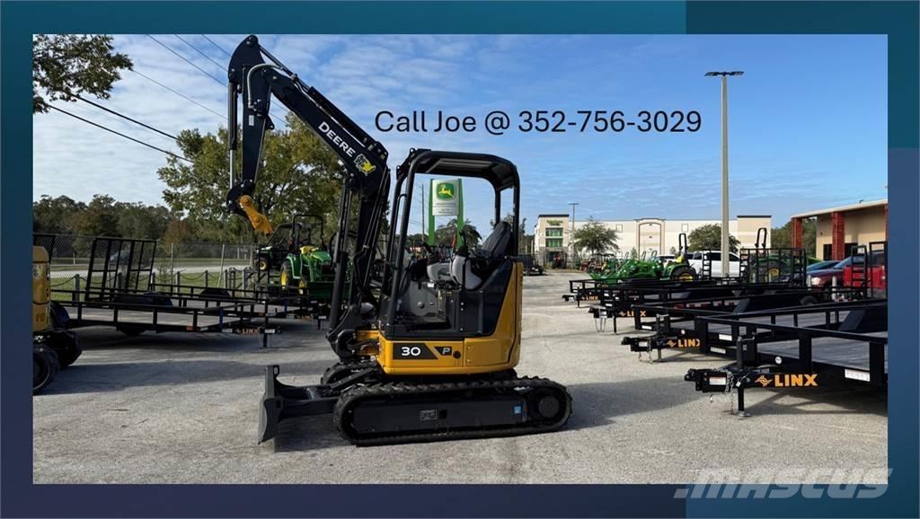 John Deere 30 P Міні-екскаватори < 7т