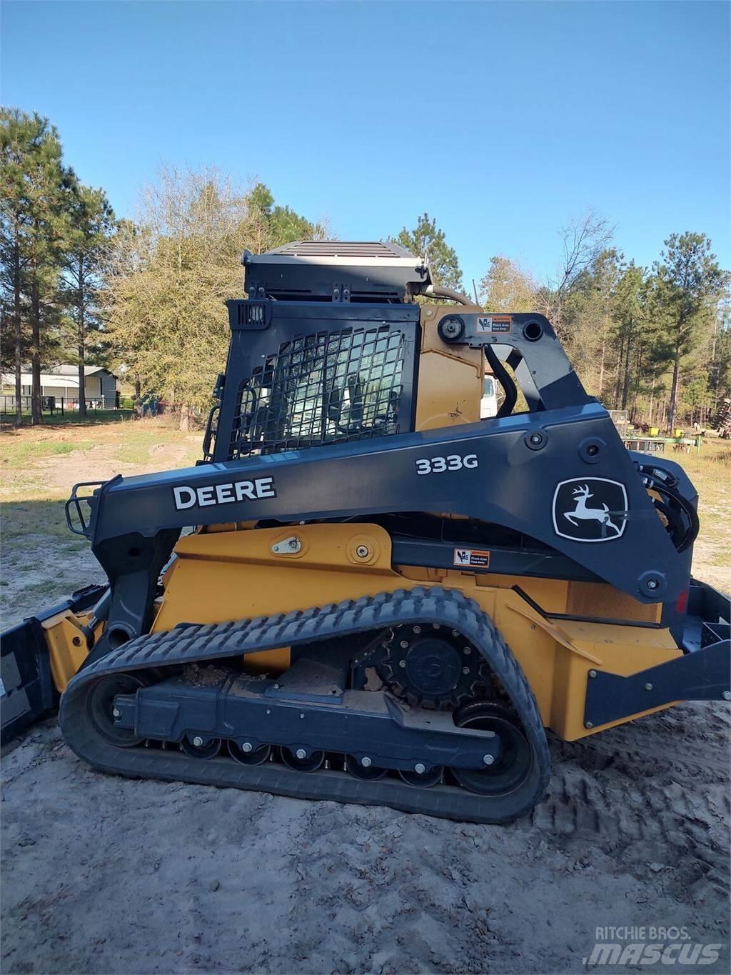 John Deere 333G Малі навантажувачі