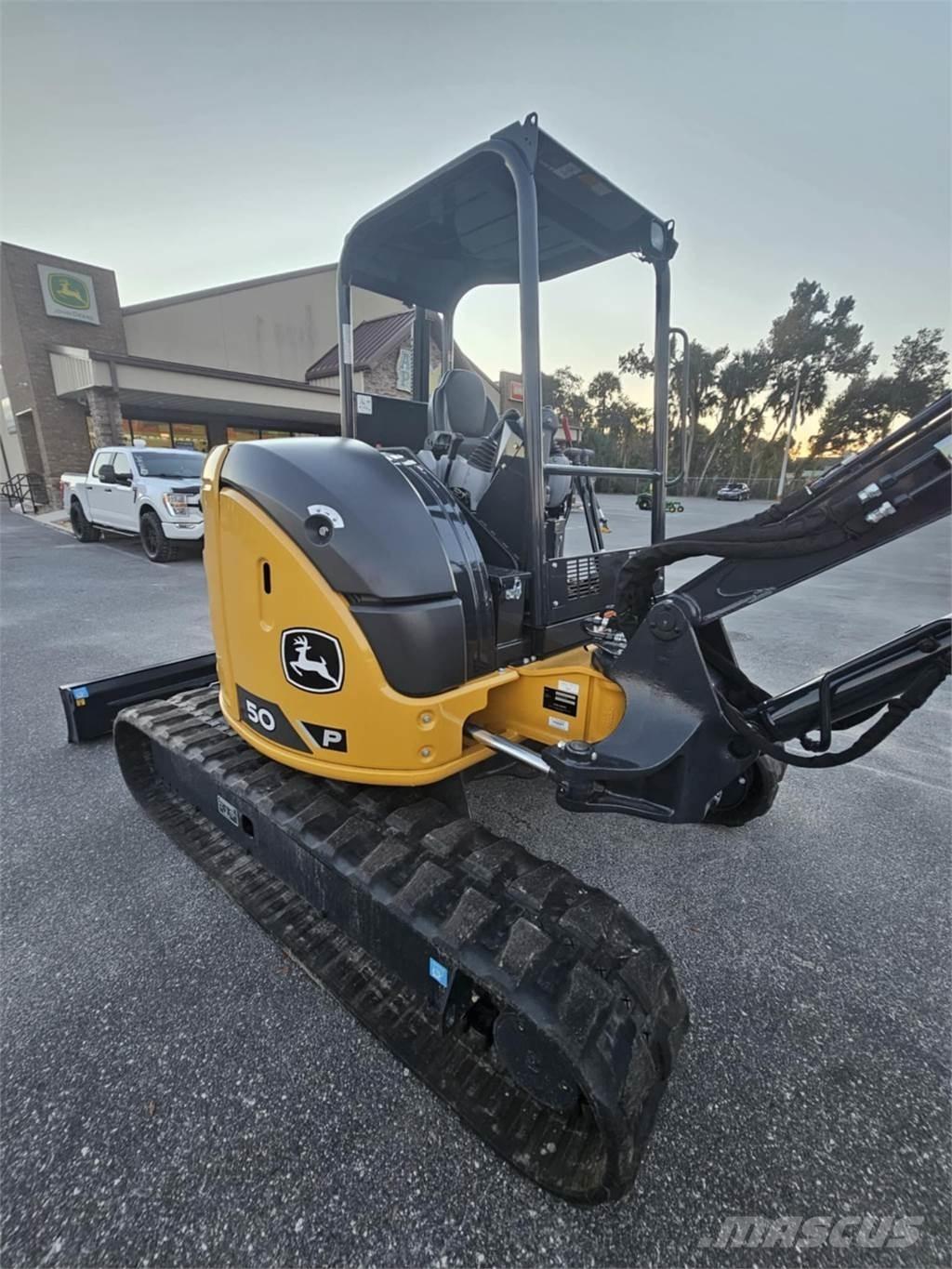 John Deere 50 P Міні-екскаватори < 7т