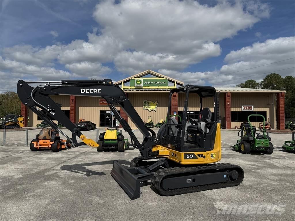 John Deere 50 P Міні-екскаватори < 7т