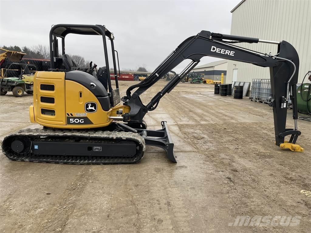 John Deere 50G Міні-екскаватори < 7т