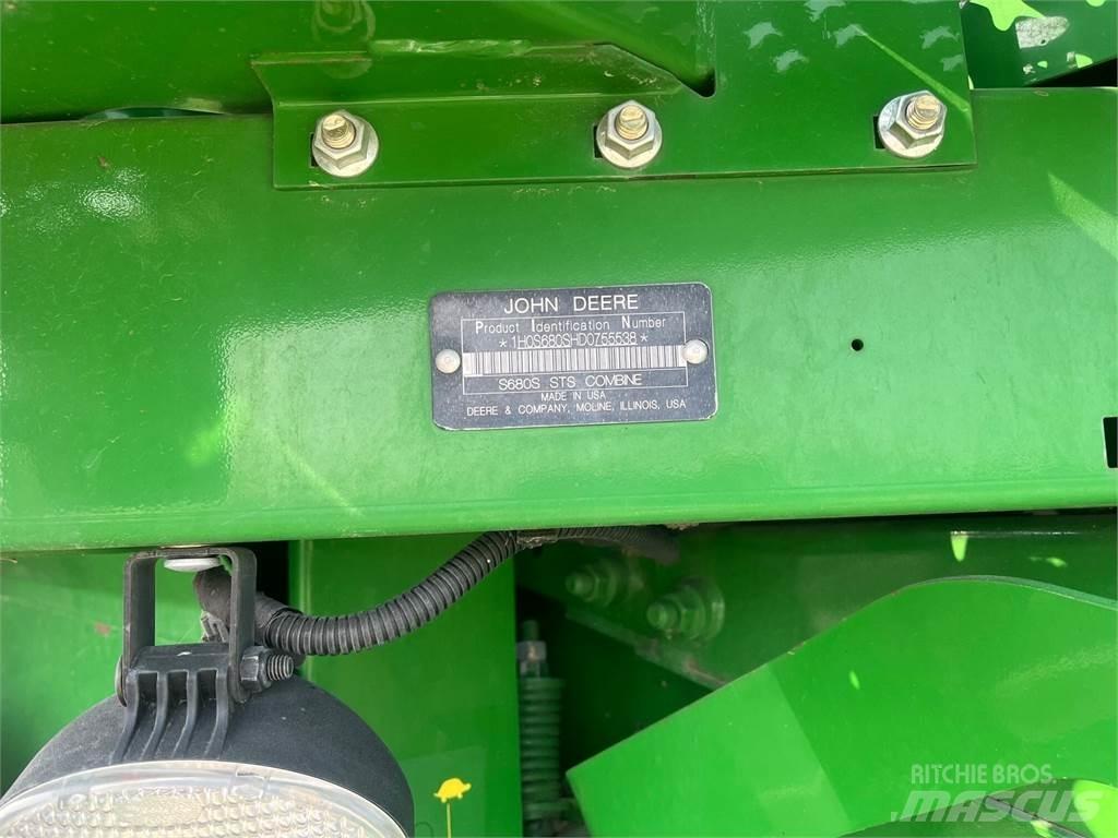 John Deere S680 Зернозбиральні комбайни