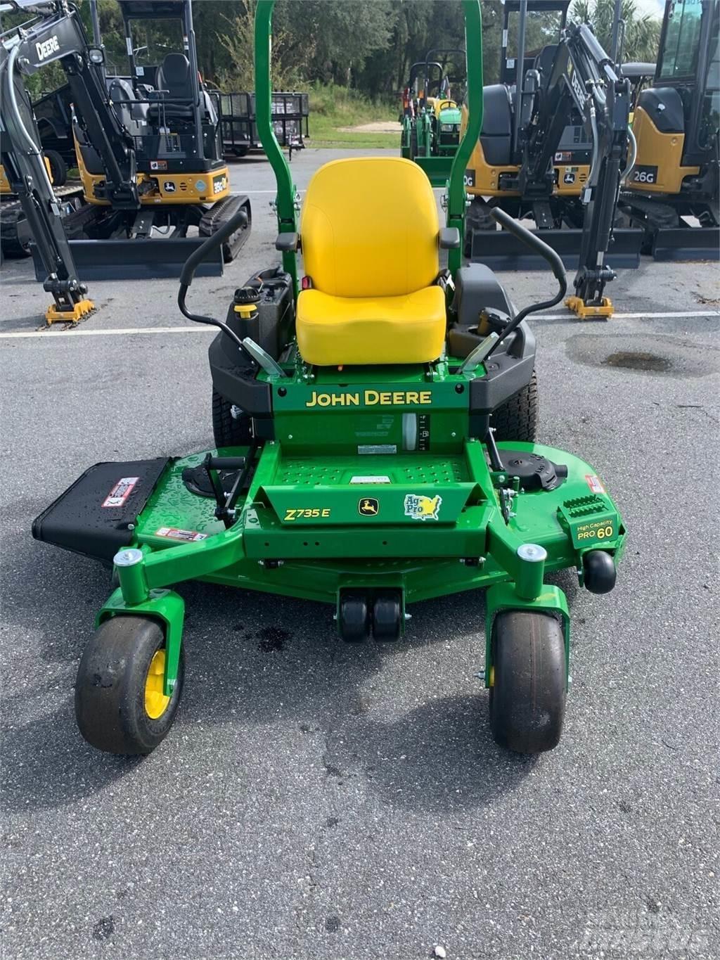 John Deere Z735E Zero turn косарки