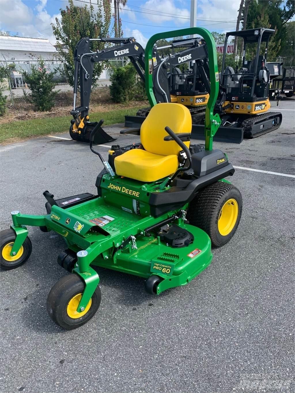 John Deere Z735E Zero turn косарки