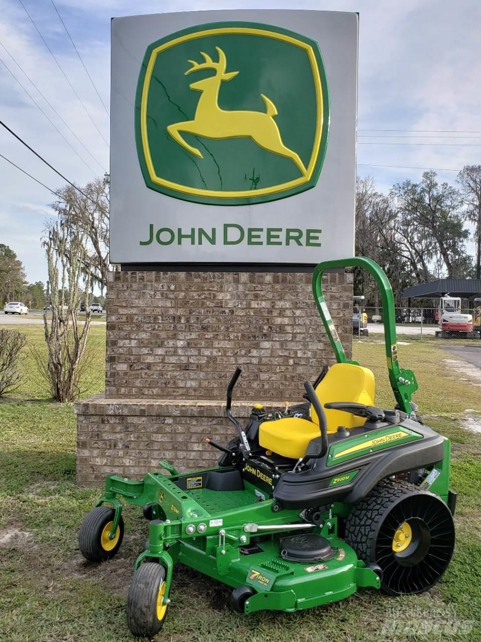 John Deere Z920M Zero turn косарки