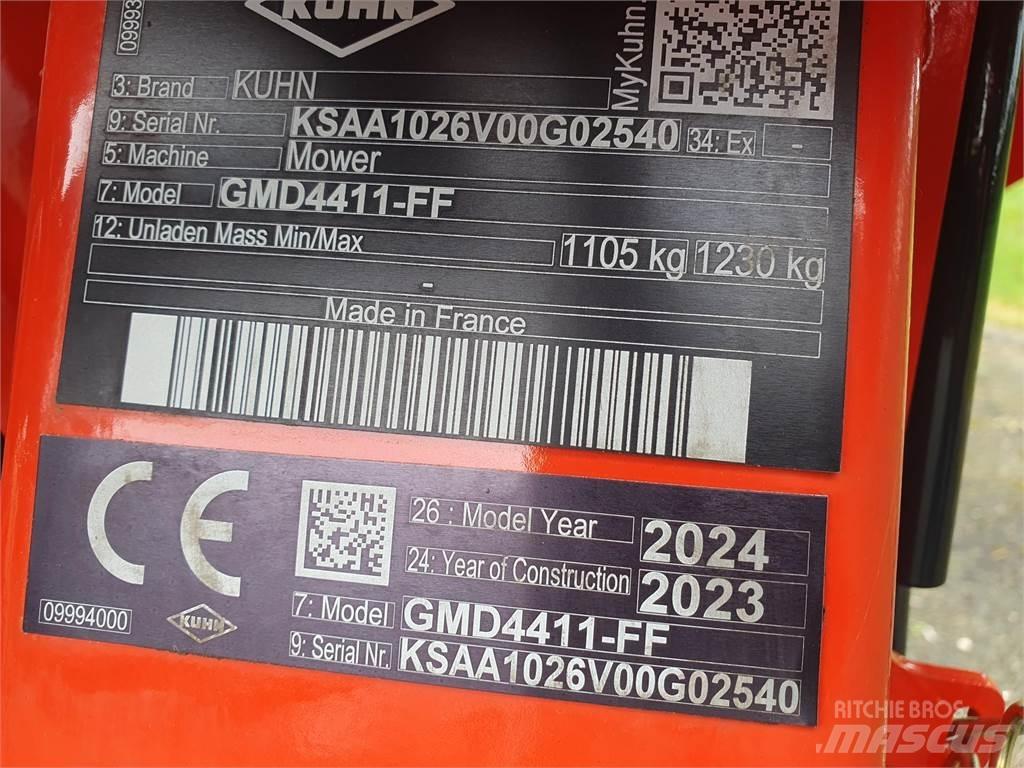 Kuhn GMD 4411 Косилки-формувачі