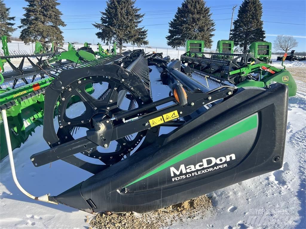 MacDon FD75 Додаткове обладнання для збиральних комбайнів