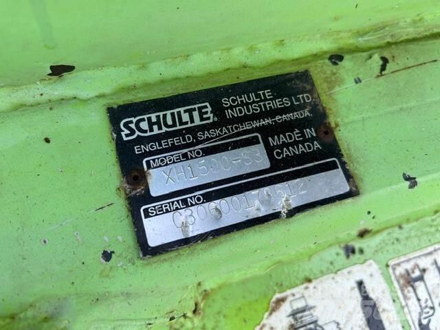 Schulte XH-1500 Роздрібнювачі, різаки і розпаковувачі тюків