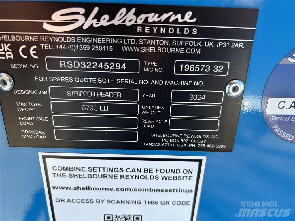 Shelbourne R32 Додаткове обладнання для збиральних комбайнів