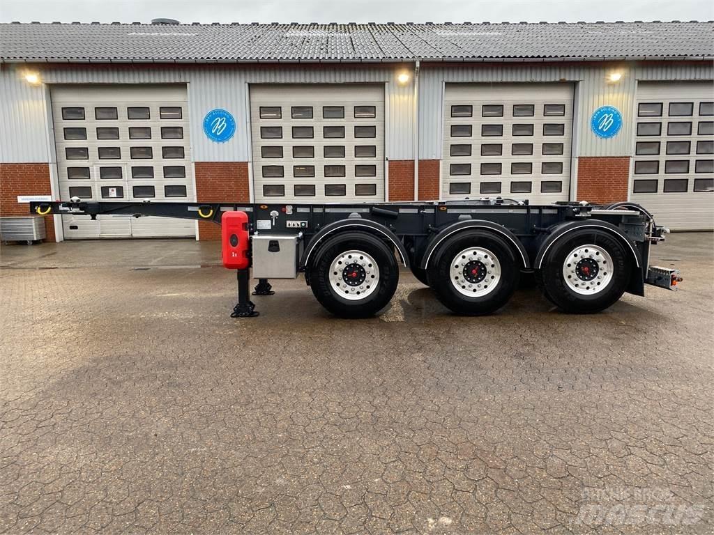 B-xl 20 fods Каркасні напівпричепи