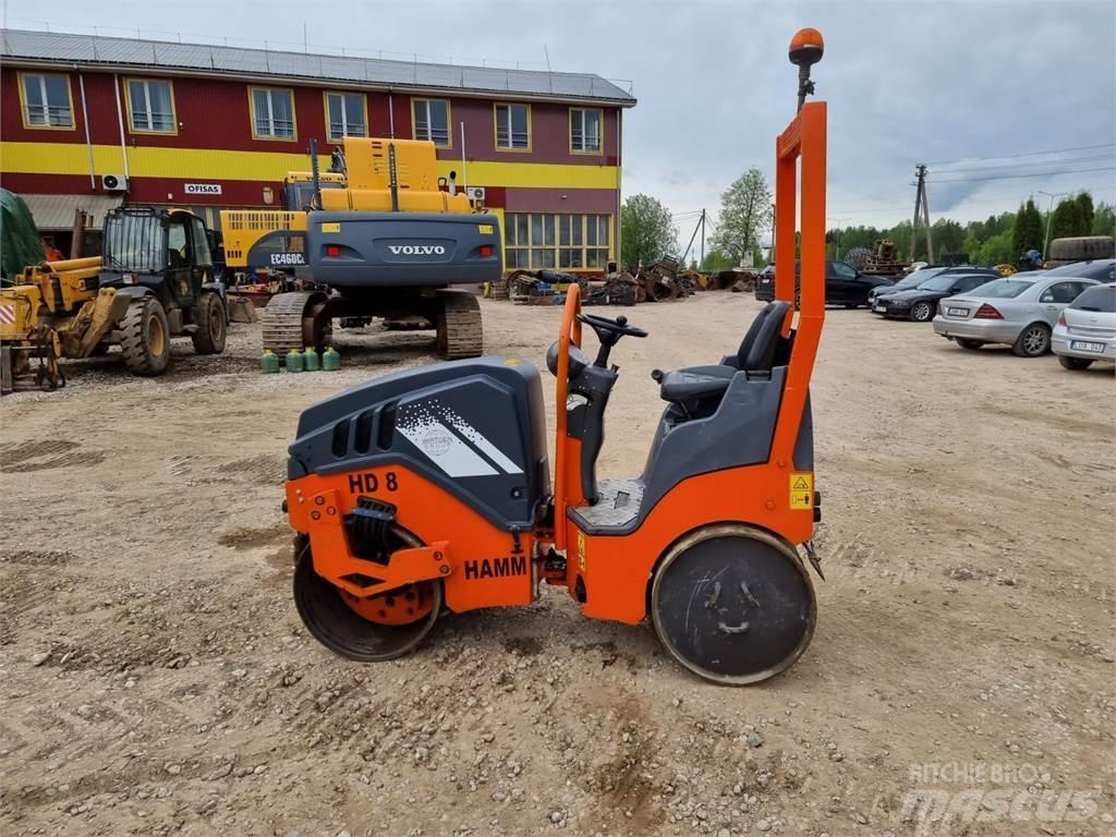 Hamm HD8VV Котки тротуарні