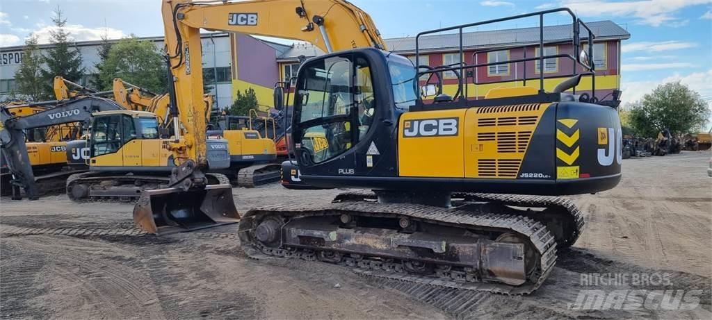 JCB JS220LC Plus + Гусеничні екскаватори
