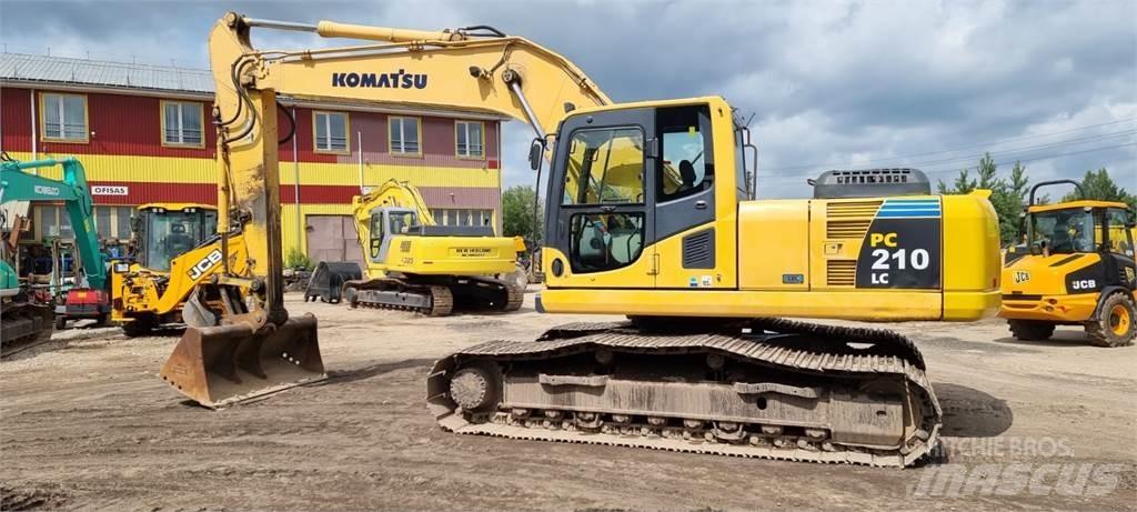 Komatsu PC210LC Гусеничні екскаватори