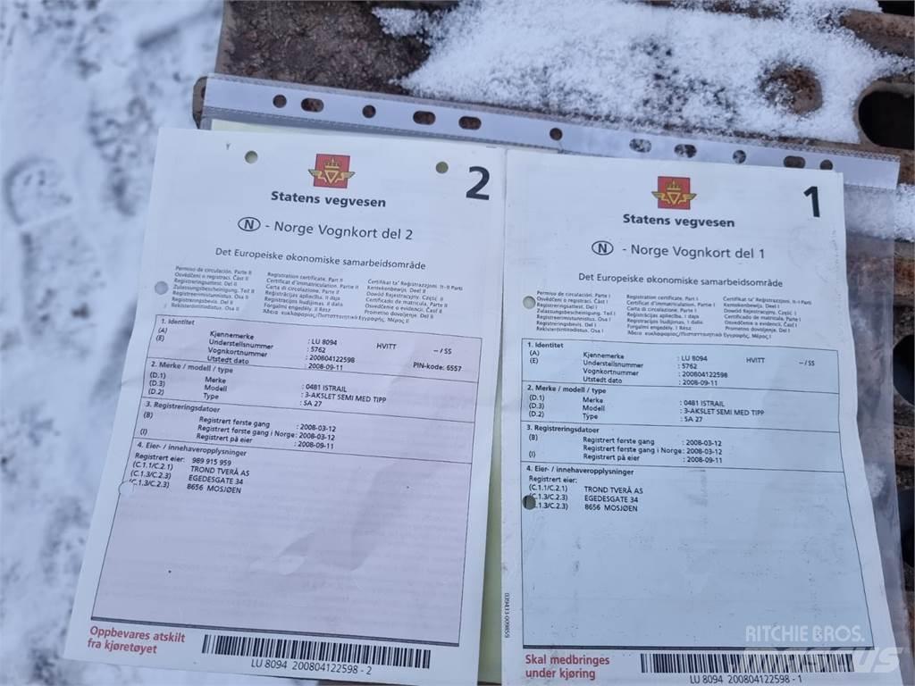 Krone ISTRAIL Напівпричепи для скіпових навантажувачів
