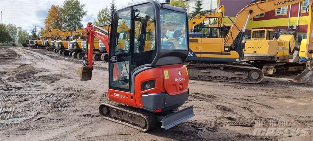 Kubota KX 016-4 Міні-екскаватори < 7т